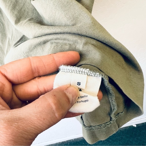 oftt Sage Green Luxury T-shirt Small - Picture 2 of 8